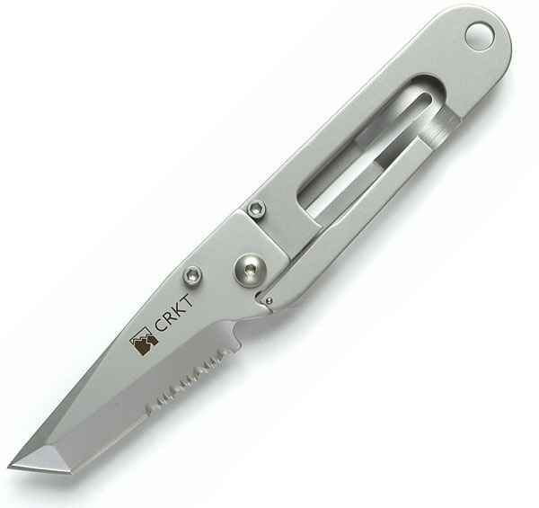 CRKT K.I.S.S. Partially Serrated Tanto Folding Knife 5510 | Knifeworks