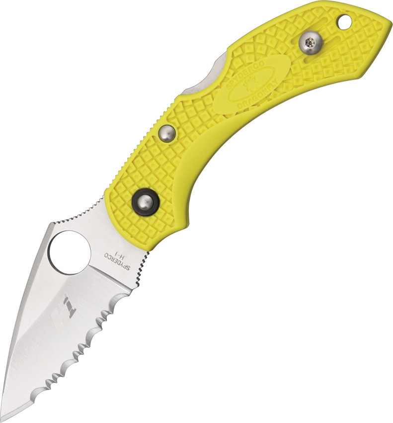 Spyderco Dragonfly 2 Salt | H-1 SpyderEdge | C28SYL2 | Knifeworks
