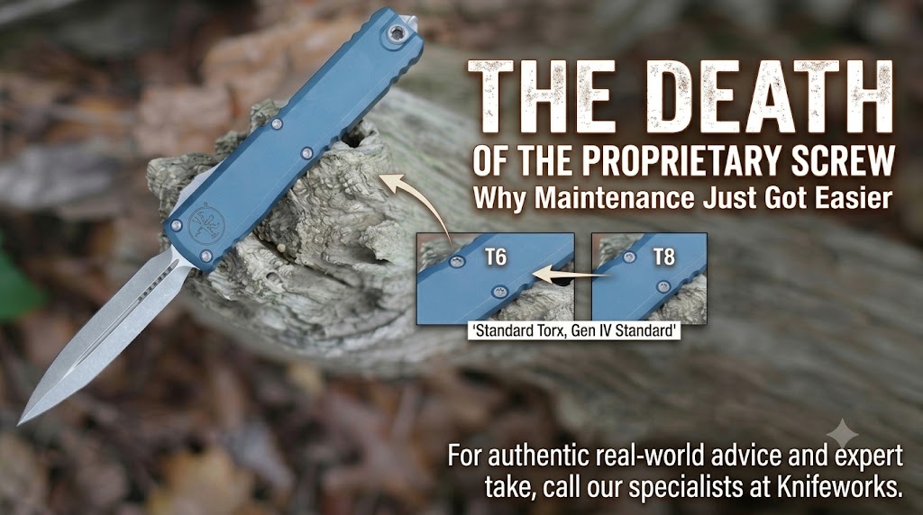 The Death of the Proprietary Screw: A Knife Owner's Win