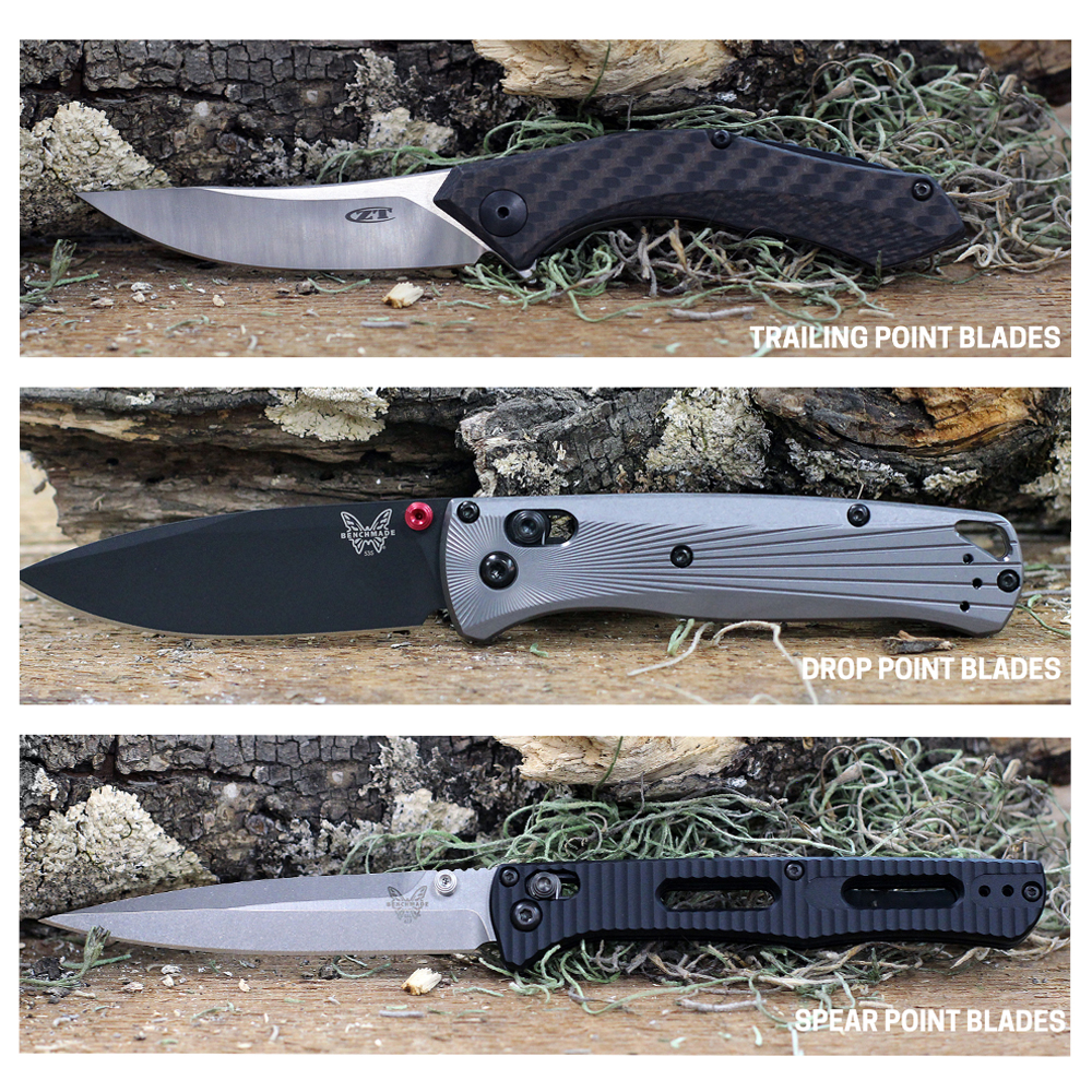 Common Blade Shapes and Their Uses Knifeworks