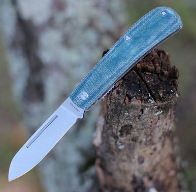 Ringed Gidgee with Canvas Micarta Liner Scalpel MEK – Banzelcroft