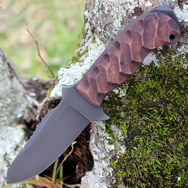 §§WINKLER KNIVES WK 木柄 レザーシース付 ナイフ 程度B WK Huntsman – Winkler Knives