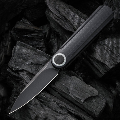 WE Knife Eidolon Front Flipper 20CV Black G-10 WE19074A-D