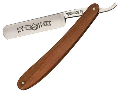 Plum Razor Timor Straight Razor 394, Plum-wood Handle, Carbon Steel 5/8