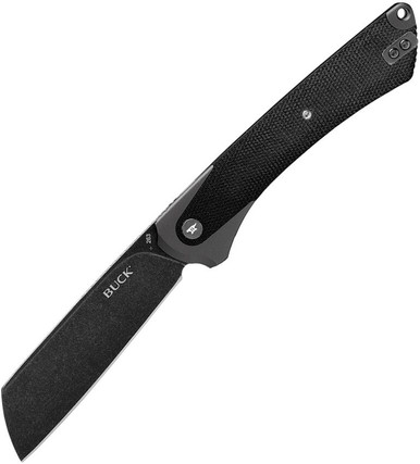 Buck 263 Hiline XL – 3.75" BW D2 Blade Black Aluminum/G-10 Handle 0263BKS1-B