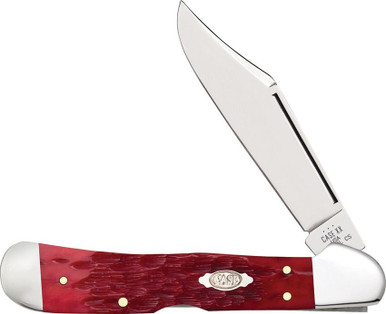 Case Copperlock | 31946 Dark Red Peach Seed Jigged | Knifeworks