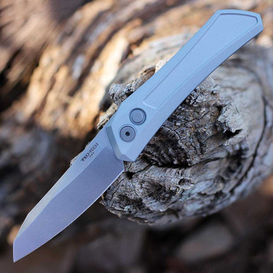 Pro-Tech Oligarch Sinkevich Auto | DS101-GREY | Knifeworks