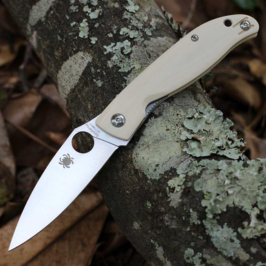 Spyderco Mantra 4 White G-10 | C274GWP | Knifeworks