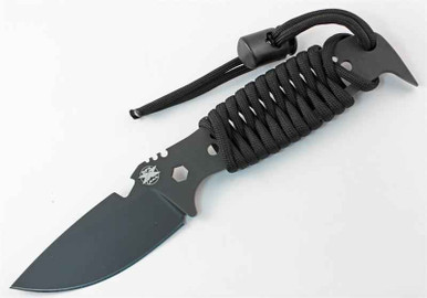 DPx H.E.S.T II Assault Fixed Blade, Niolox Steel, Black Paracord