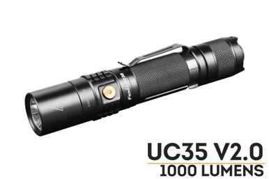Fenix UC35 V2.0 LED Rechargeable Flashlight - 1000 Lumens FX-UC35V2.0