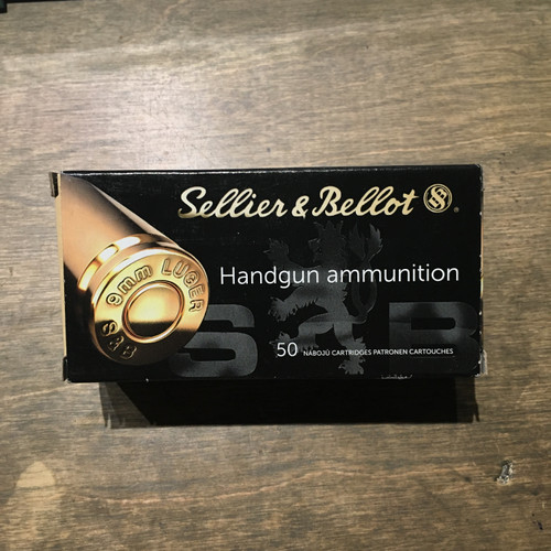 Sellier & Bellot 9mm 124GRN. (50RDS)