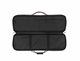 Tac-Six 42" Lockable Squad Tactical Gun Case, Laser Cut Molle Front, Black