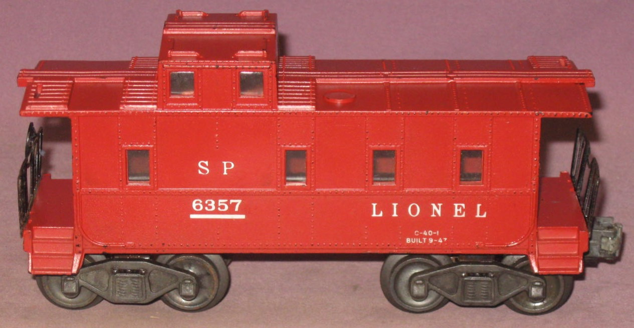 Nice Boxed Lionel 6357 Caboose - Tobias Toys & Trains