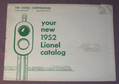 1952 Lionel Mailing Envelope #3 (8)