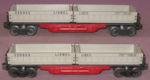 3359 Twin Dump Car: Set Of Two (7+)