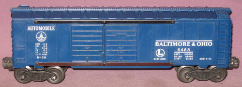 6468 Baltimore & Ohio Automobile Box Car ( 7 )