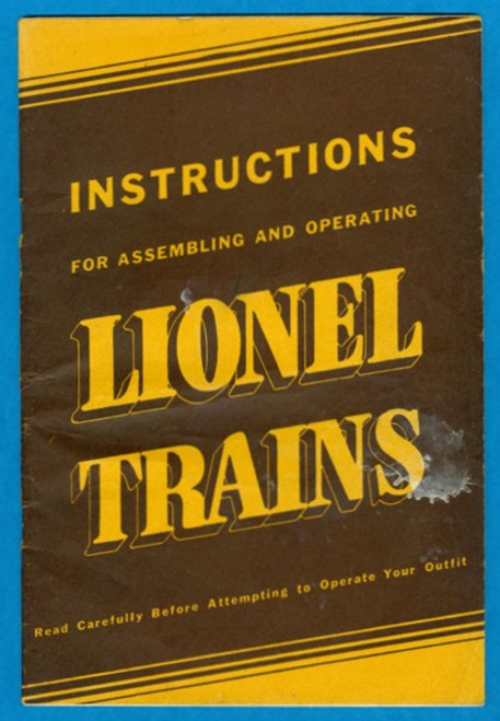 1939 Instructions For Assembling and Operating Lionel Trains (8)