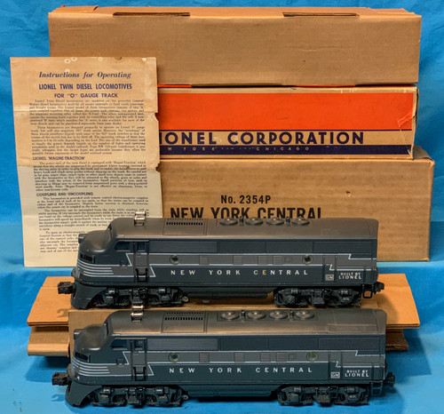 2354 New York Central F3 AA Diesels (7++/OB)