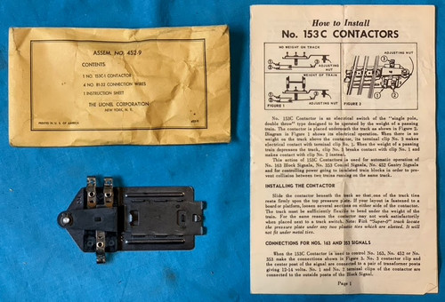 452-9 Gantry Signal Envelope & Components (8+)