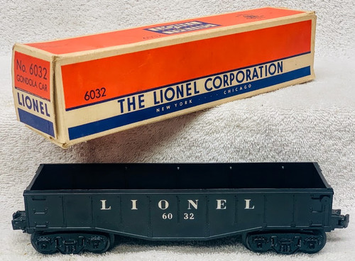 6032 Lionel Gondola (7+/OB)