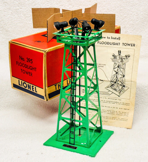 395 Floodlight Tower: Green (8+/OB)