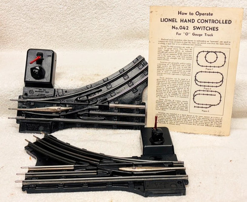 042 Manual Switches: O Gauge (7+) 042 Manual Switches: O Gauge (7+)