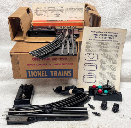 022 Remote Control Switches: O Gauge (7++/OB)