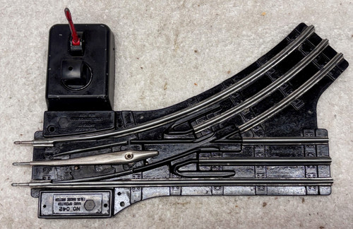 042 Manual Switch, Left: O Gauge (7+)