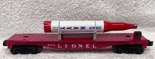 6175 Flatcar w/ US Navy Rocket: Factory Error (7++) 6175 Flatcar w/ US Navy Rocket: Factory Error (7++)