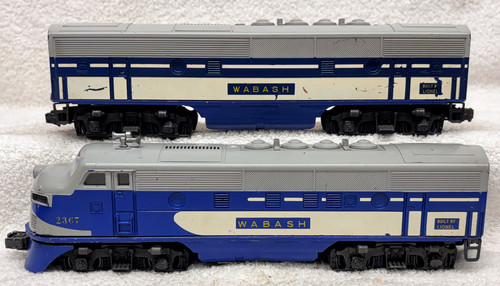 2367 Wabash F3 AB Diesels (6) 2367 Wabash F3 AB Diesels (6)
