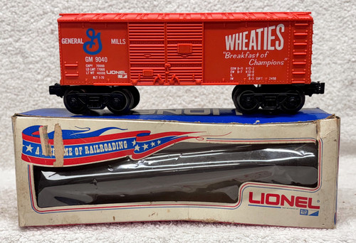 9040 Wheaties Box Car (9/OB) 9040 Wheaties Box Car (9/OB)