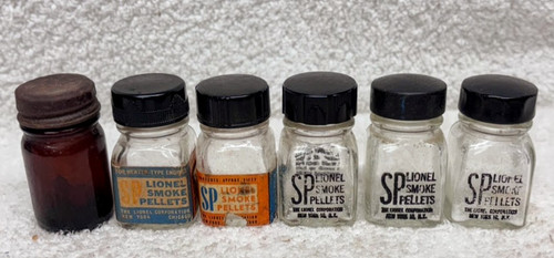 SP Smoke Pellets: Six Empty Bottles (Var.)