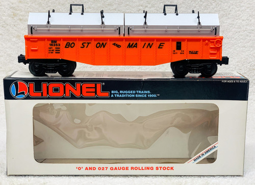 16353 Boston & Maine Gondola w/ Coil Covers (9/OB)