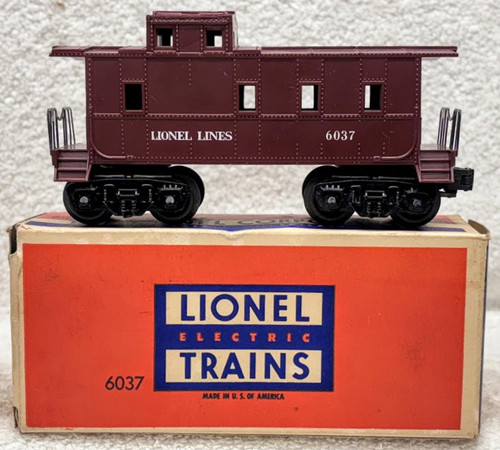 6037 Lionel Lines Caboose (9/OB)