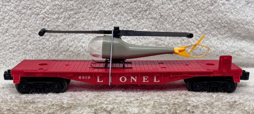 6819 Flatcar with Helicopter (7+)