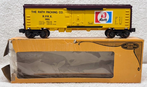 9881 Rath Packing Refrigerator Car (9/OB) 9881 Rath Packing Refrigerator Car (9/OB)