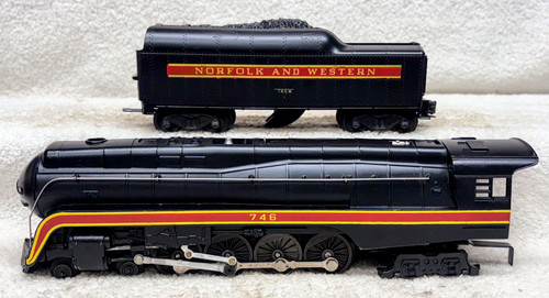 746 Norfolk & Western Steam Locomotive w/ 746W Tender (Test Run) 746 Norfolk & Western Steam Locomotive w/ 746W Tender (Test Run)
