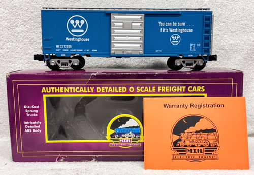 MTH 20-93164 Westinghouse 40' Box Car (NOS)