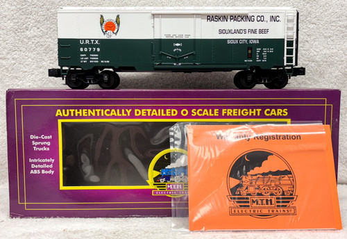 MTH 20-94043 Raskin Packing Company 40' Box Car (NOS)