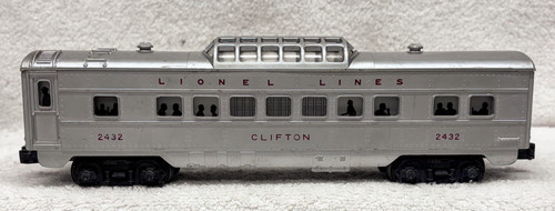 2432 Clifton Vista Dome Passenger Car (6+)