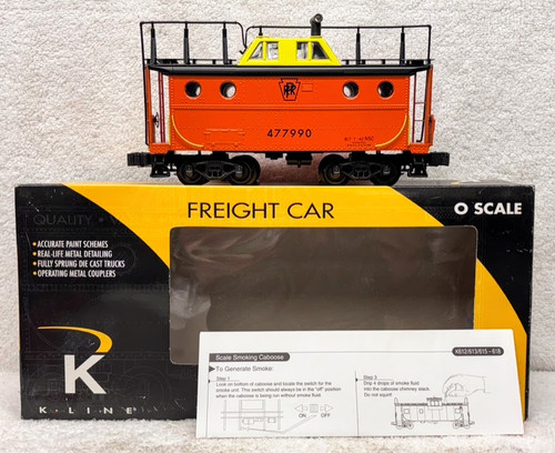 K-Line 615-1897 Pennsylvania Smoking Caboose (NOS)