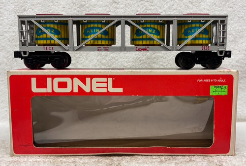 9128 Heinz Vat Car: Turquoise Lettered Vats (9/OB)