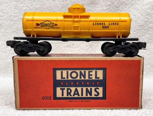 6015 Sunoco Tank Car: Factory Error (7+/OB)