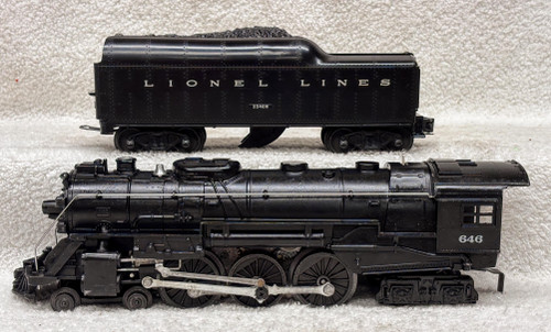 646 Hudson Steam Locomotive w/ 2046W Tender (7+)