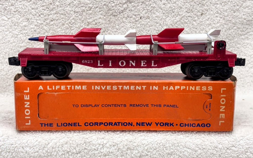 6823 Flatcar w/ IRBM Missiles (8/OB)