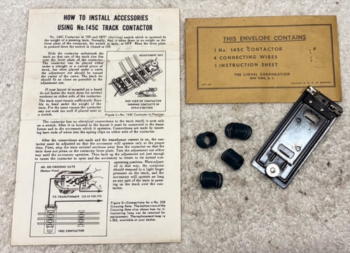 145C Contactor Component Envelope (8+)