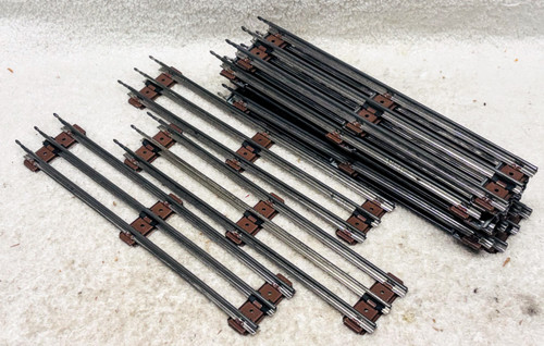 5018 027 Gauge Straight Track: Lot of 12 (7 to 7+)