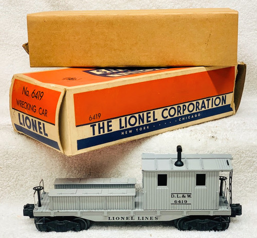 6419 D. L. & W. Work Caboose (8+/OB)