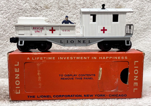 6814 Rescue Unit First Aid Work Caboose (NOS)