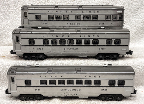2421, 2422 & 2423 Lionel Lines Passenger Set (6+)